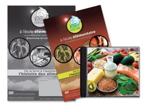 Kit Pédagogique Aliments Kit l'Histoire des Aliments Monde et Nature