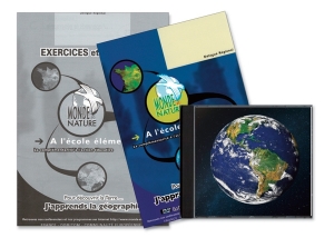 Kit Pédagogique Géographie Kit j'Apprends La Géographie Monde et Nature